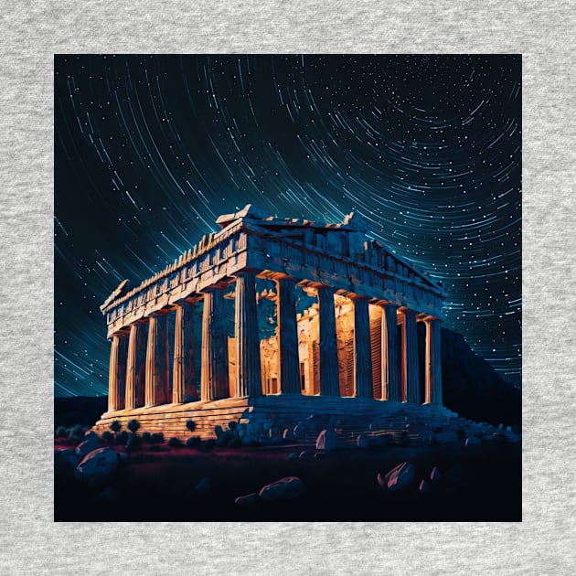 Ancient greek temple by Artisticwalls